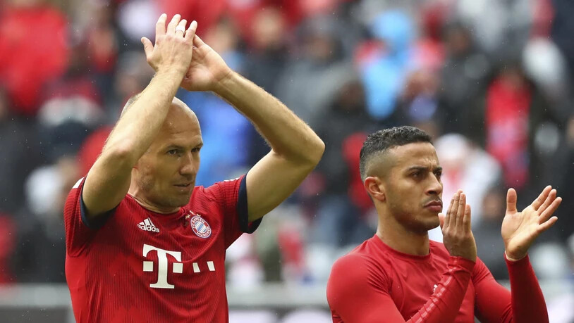 Arjen Robben (links) wurde wie Ribéry bei den Bayern zu einer Kultfigur