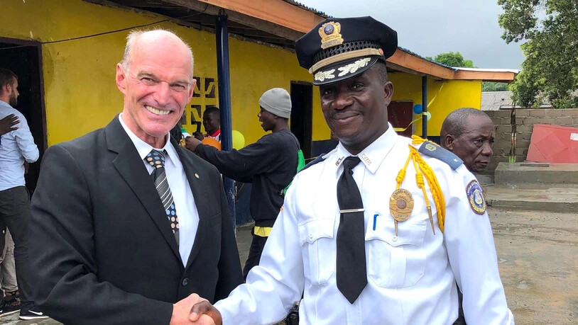 Vor seiner Pensionierung hat Felix Walz in Liberia als Polizeiberater gearbeitet. 