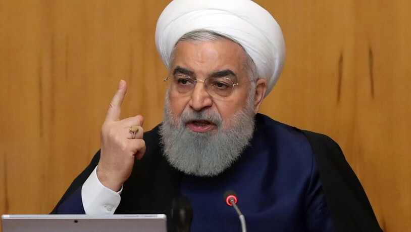 Irans Präsident Hassan Ruhani droht nach der Zuspitzung im Konflikt mit den USA mit der Wiederaufnahme einer höheren Urananreicherung.
