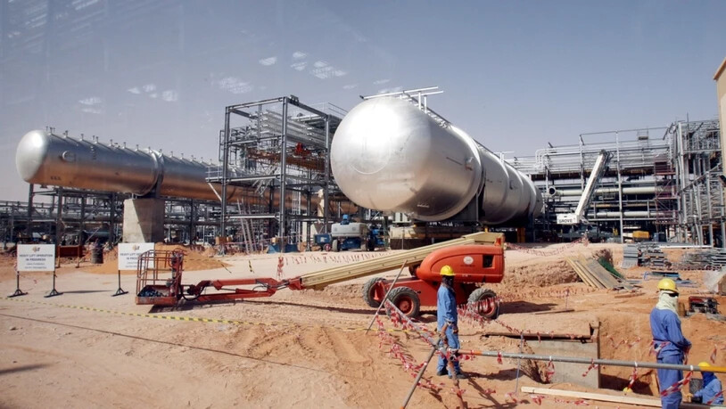 Das Khurais Ölfeld, 160 Kilometer von Riad entfernt. Auf eine Pumpstation an der Ost-West-Pipeline wurde nach saudischen Angaben am Dienstag ein Angriff verübt.