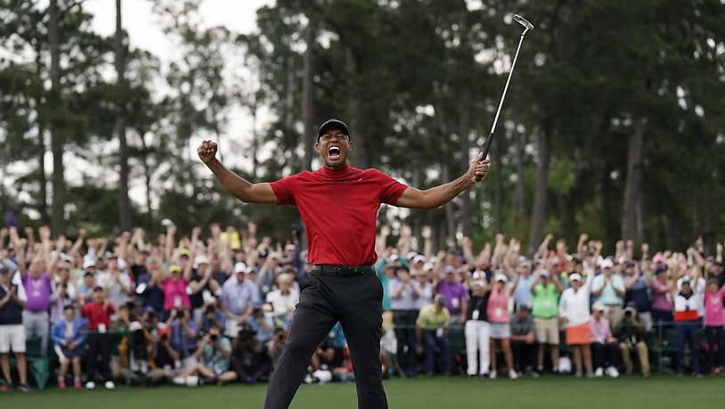Werden wir wieder einen Triumph des Superstars Tiger Woods erleben wie hier im April am US Masters?