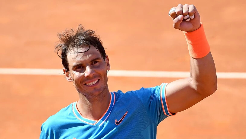Rafael Nadal spielt am Sonntag um seinen 9. Titel im Foro Italico in Rom