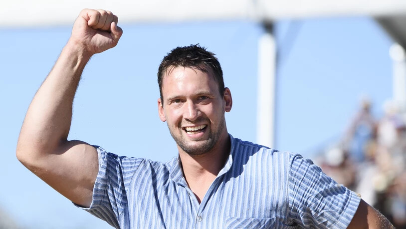 Kilian Wenger bringt sich auf die Siegerliste der noch jungen Kranzfestsaison 2019