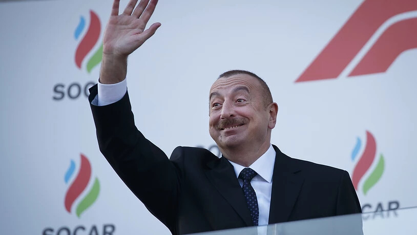 Regiert sein Land autokratisch und mit harter Hand: Aserbaidschans Präsident Ilham Alijew