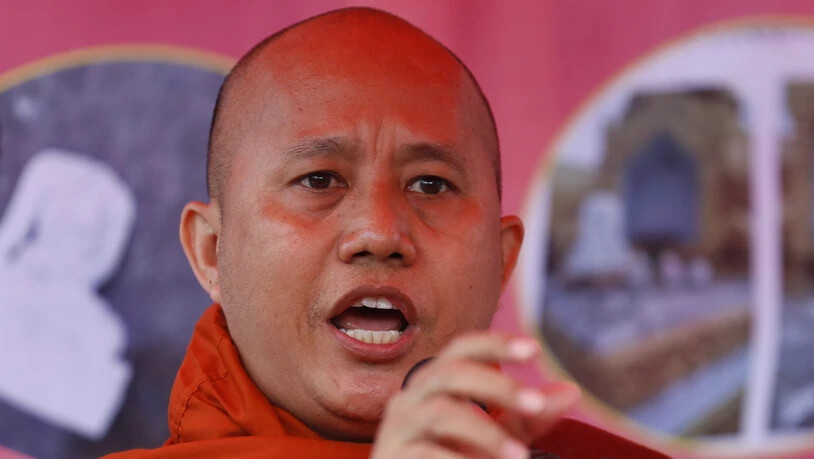 Das US-Nachrichtenmagazin "Time" nannte den Mönch Wirathu schon 2013 das "Gesicht des buddhistischen Terrors".(Archivbild)