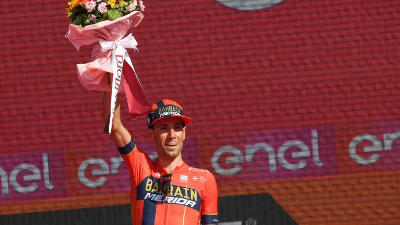 Vincenzo Nibali - hier im Dress von Bahrain-Merida nach seinem 2. Platz im Giro - wechselt auf 2020 zu Trek-Segafredo