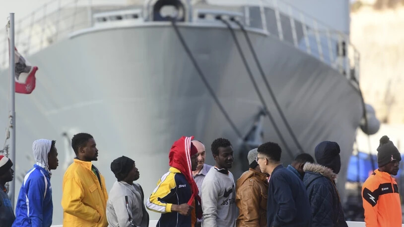 Die Überfahrt von Libyen in die EU gilt als tödlichste Meeresüberquerung der Welt. Maltas Marine hat am Mittwoch bei drei Rettungseinsätzen auf dem Mittelmeer insgesamt 271 Flüchtlinge gerettet. (Archivbild)