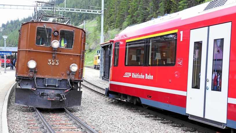 Das 2. Bahnfestival der Rhb zog das Publikum in Scharen an.