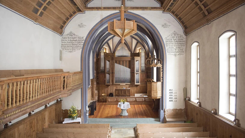 Darf die Orgel aus der Kirche in Schiers entfernt werden? Die Meinungen gehen auseinander.