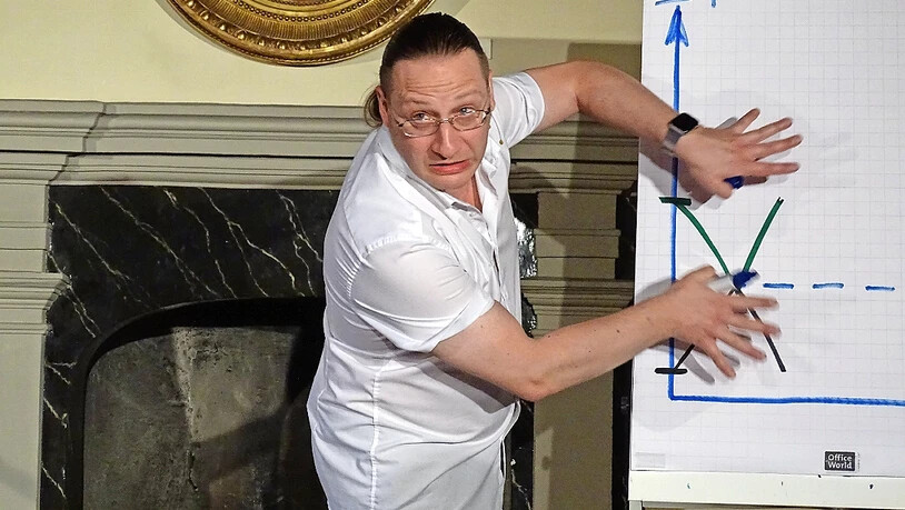 In seinem Soloprogramm «Bassimist» zeigt Daniel Ziegler, dass er mehr kann, als im Hintergrund zu schweigen.