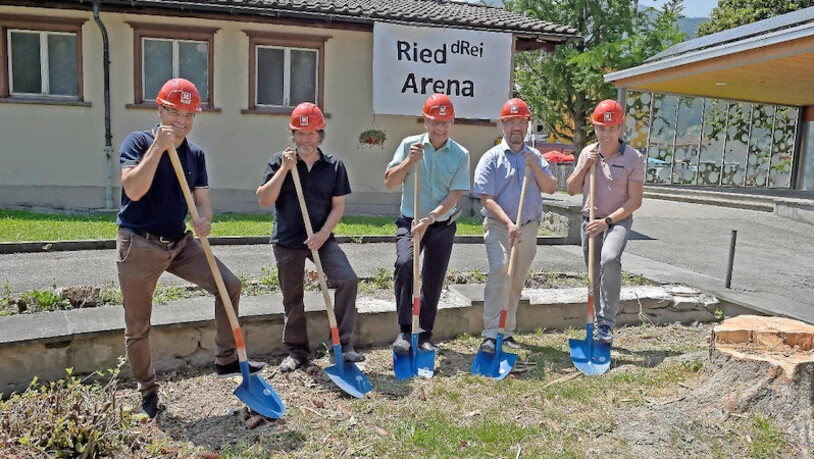 In Landquart wird ab sofort eine neue Turnhalle gebaut.