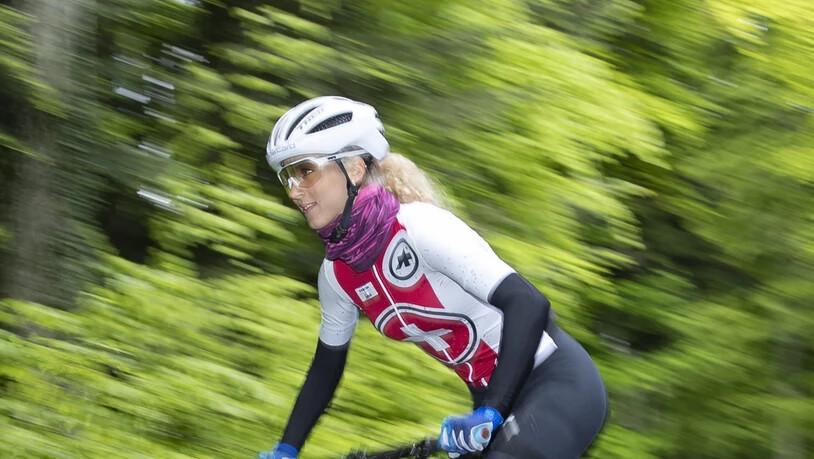 In Andorra erstmals im Short Track zuoberst: Mountainbikerin Jolanda Neff