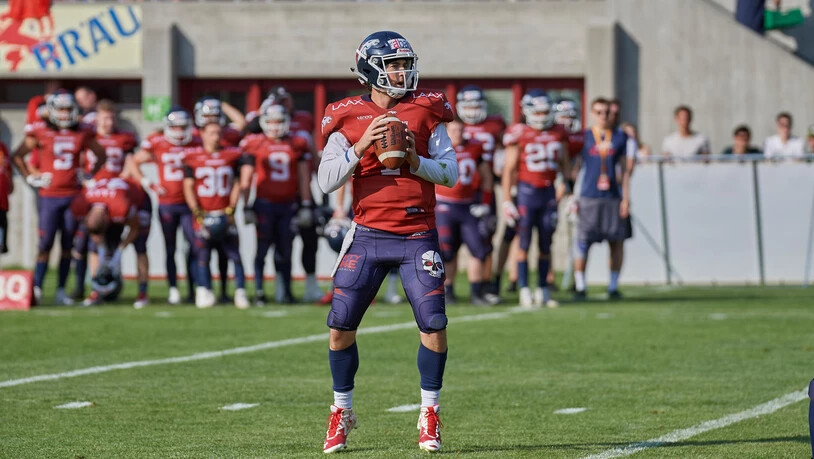 Quarterback Conner Manning will die Broncos in den Swiss Bowl führen.