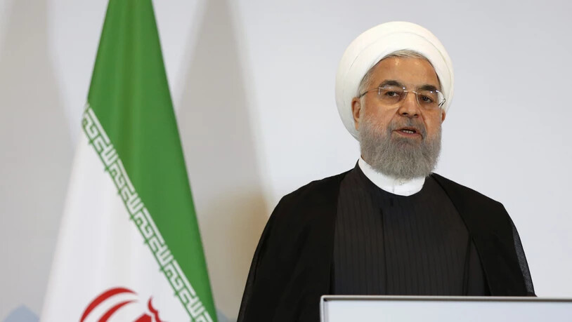 Der iranische Präsident Hassan Ruhani bezeichnete es als in der Geschichte einzigartig, dass ein Land, das aus einem Abkommen ausgestiegen sei (die USA), über die Vereinbarung debattieren wolle. (Archivbild)