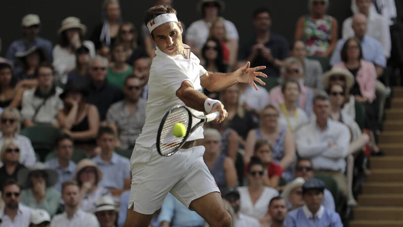 Roger Federer spielt sehr offensiv und aggressiv und entschied damit die Partie