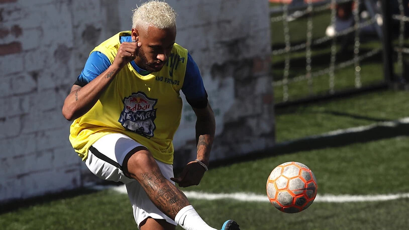 Neymar wird am Montag bei PSG zum Training erwartet
