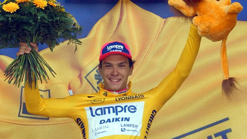 Der vielleicht überraschendste Schweizer, der ins Leadertrikot schlüpfte, war Rubens Bertogliati. Der junge Tessiner schlug 2002 in Luxemburg den Sprintern ein Schnippchen, als er auf den letzten Kilometern entwischte und die 1. Etappe gewann