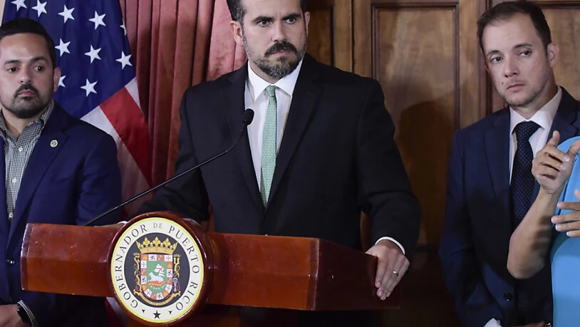Seit Wochen wird gegen ihn demonstriert: Puerto Ricos Gouverneur Ricardo Rosselló. (Archivbild)