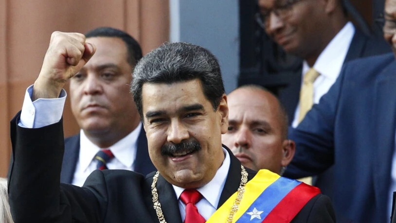 Hat Gespräche mit der Opposition vorerst gestoppt: Venezuelas Staatschef Nicolás Maduro.