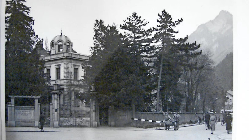 Gut verborgen: Viele Jahre lang teilten sich Kunst und naturhistorische Exponate die Villa Planta.