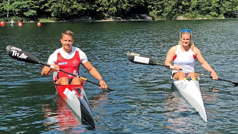 Franziska Widmer und Andri Summermatter messen sich in Ungarn mit der Kanu-Weltelite.