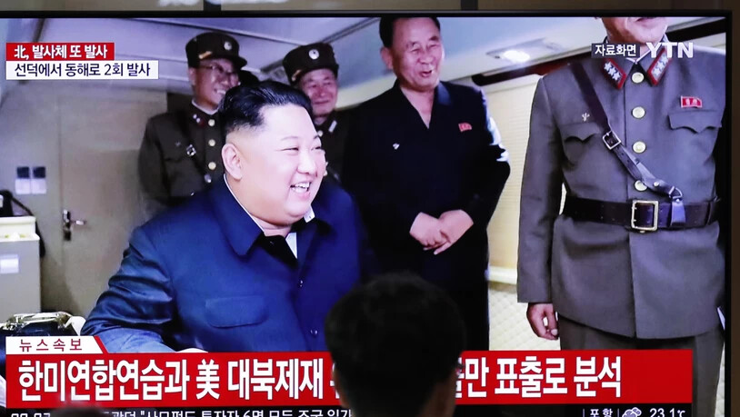 "Militärische Bedrohungen durch feindliche Kräfte resolut durchkreuzen": Nordkoreas Machthaber Kim Jong Un. (Archivbild)