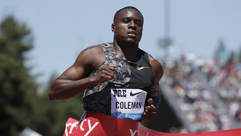 Christian Coleman wurde und wird von der Anti-Doping-Agentur (USADA) angehört