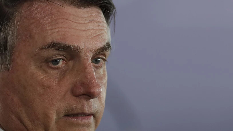 Schwer beleidigt: Bevor er wieder mit sich reden lässt, will der brasilianische Präsident Bolsonaro eine Entschuldigung vom französischen Präsidenten Macron.