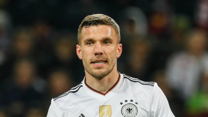 Lukas Podolski könnte bei Olympia in Tokio nochmals für Deutschland auflaufen