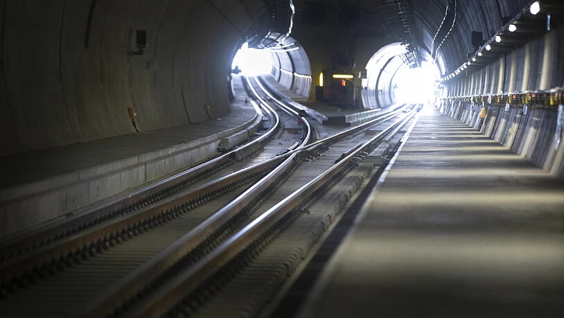 Ausgehöhlt ist er schon seit längerem. In einem Jahr sollen auch regulär Züge durch den Ceneri-Basistunnel verkehren. (Archivbild)