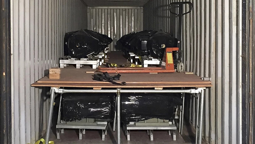 In einem Container mit Elektromotoren hat der neuseeländische Zoll 469 Kilo Cristal Meth entdeckt. Es ist der bislang grösste Fund dieser Droge.