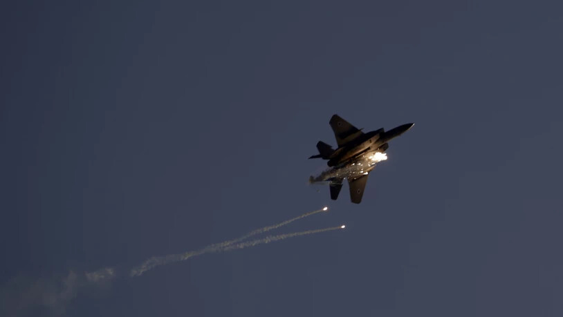 Ein Kampfflugzeug des Typs F15 der israelischen Luftwaffe. (Archivbild)