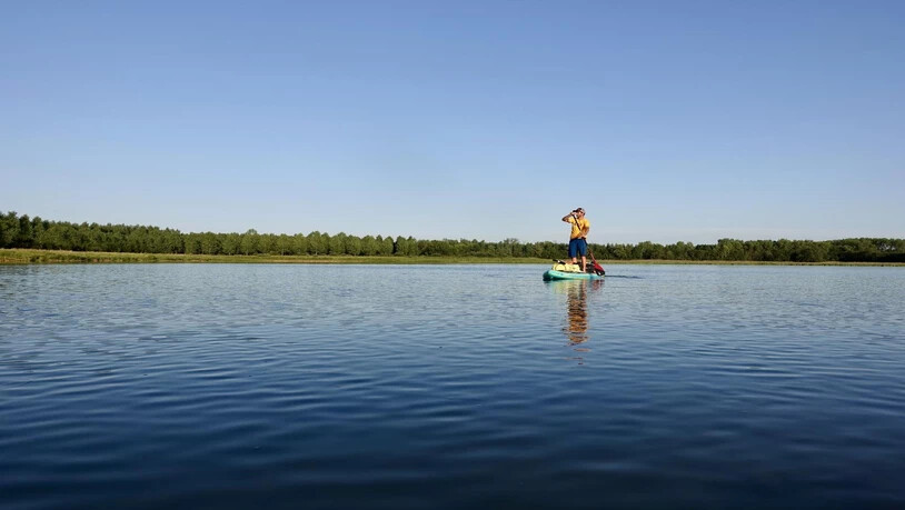 1233 Kilometer bis zur Rheinquelle will der Flimser mit Glarner Wurzeln zurück legen.