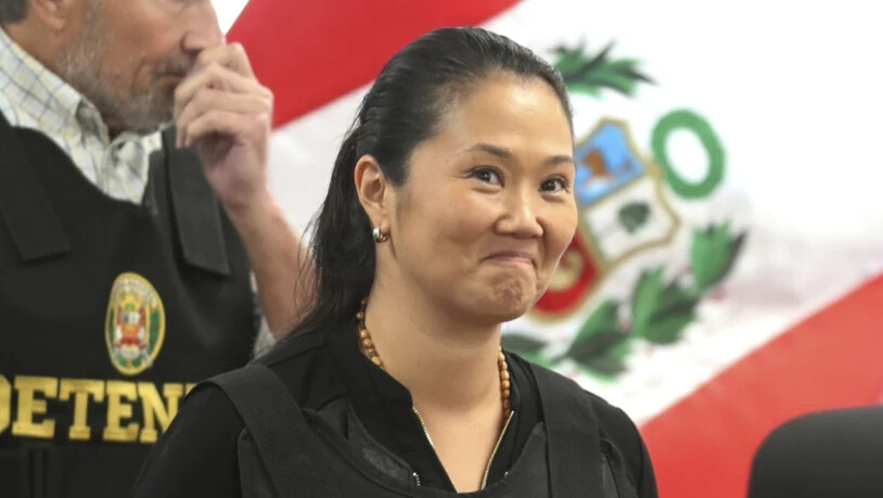 Soll Ende April 2020 aus der Untersuchungshaft freikommen: Perus Oppositionschefin Keiko Fujimori, Tochter des früheren Präsidenten Alberto Fujimori. (Archivbild)