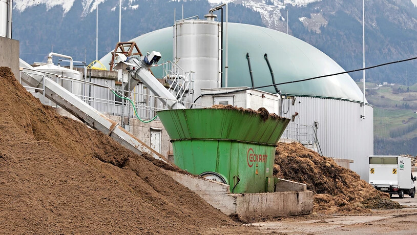 Natürliche Energie: In solchen Biogasanlagen wird aus Biomasse das brennbare Gas hergestellt.