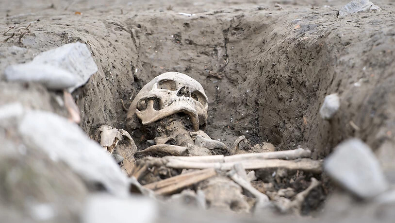 Bei Ausgrabungen in St-Maurice wurde ein Friedhof und eine Begräbniskirche freigelegt.