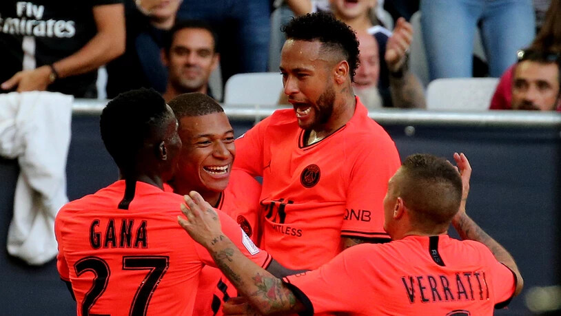 Kylian Mbappé und Neymar jubeln wieder gemeinsam