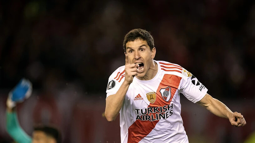 Ignacio Fernandez erzielte im Halbfinal-Hinspiel den zweiten Treffer für River Plate