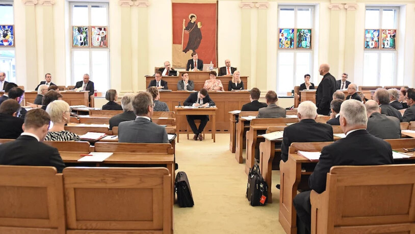 Bis im kommenden Mai werden die 60 Landräte die Traktanden ohne Mikrofone und Abstimmungsknöpfe behandeln.