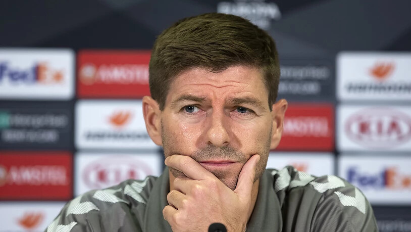 Die Liverpooler Legende Steven Gerrard erlebte mit den Glasgow Rangers in Bern keinen erfeulichen Abend