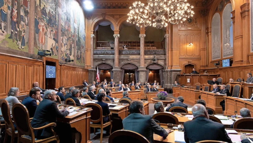 Begehrtes Stöckli: Sieben Kandidaten buhlen um die zwei St. Galler Sitze im Ständerat, der kleinen Kammer im Schweizer Parlamentssystem.