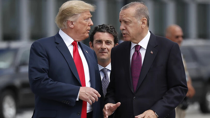 "Seien Sie kein Narr!": US-Präsident Donald Trump warnte den türkischen Präsidenten Recep Tayyip Erdogan in einem Brief vor einem Einmarsch in Nordsyrien. (Archivbild)