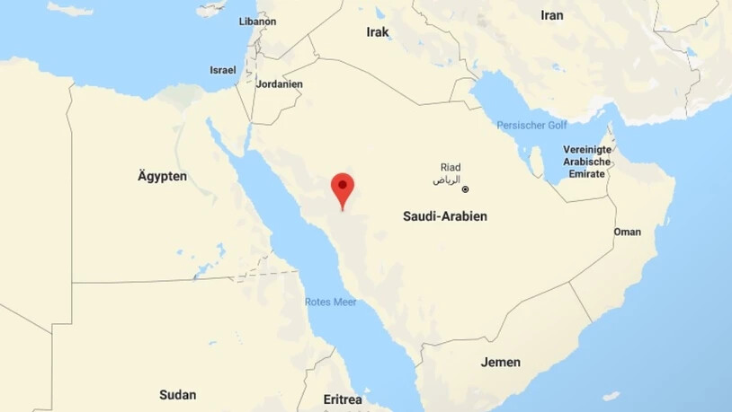 Das Busunglück ereignete sich in der Region der Grossstadt Medina im Westen Saudi-Arabiens.