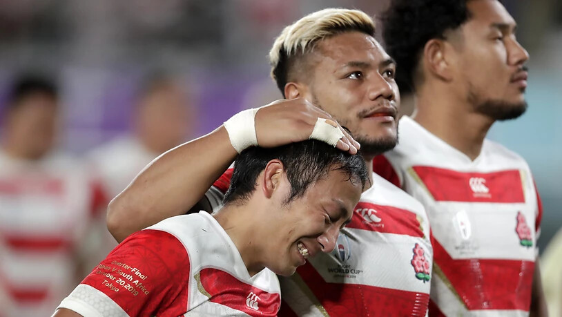 Ausgeträumt: Japans Rugby-Nationalteam scheitert bei der Heim-WM im Viertelfinal an Südafrika