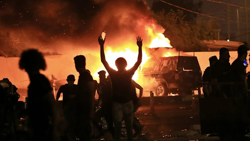 Bei regierungskritischen Protesten im Irak sind zahlreiche Menschen ums Leben gekommen.