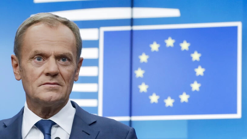 Die EU-Staaten haben sich am Montag in Brüssel auf einen Brexit-Aufschub bis Ende Januar geeinigt. Das teilte EU-Ratspräsident Donald Tusk im Kurznachrichtendienst Twitter mit. (Archiv)