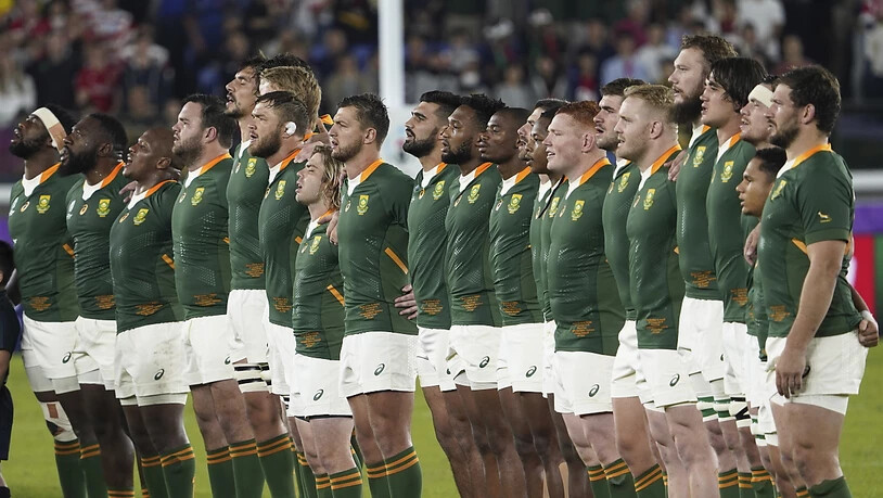 Die südafrikanischen Rugby-Spieler wollen im WM-Final ein weiteres Ausrufezeichen setzen