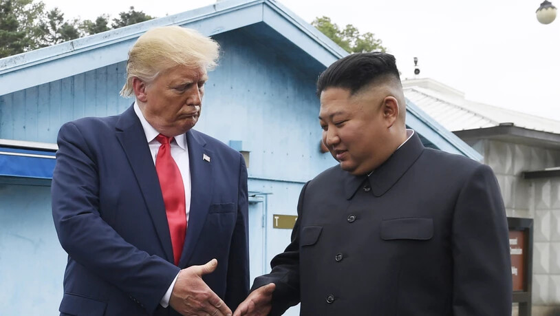 Nordkorea unter der Führung von Diktator Kim Jong Un will nur noch mit den USA unter US-Präsident Donald Trump wegen seines Atomprogramms verhandeln. (Archivbild)