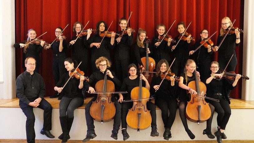 In dieser Formation tritt das Junge Orchester an den vier Konzerten im November auf.