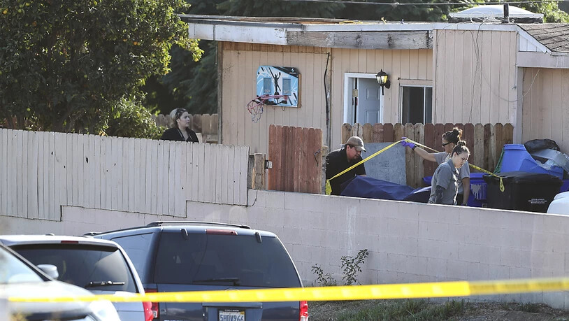 In diesem Haus in einem Quartier in der südkalifornischen Stadt San Diego kam es am Samstag zu einer Gewalttat. Fünf Mitglieder einer Familie starben.